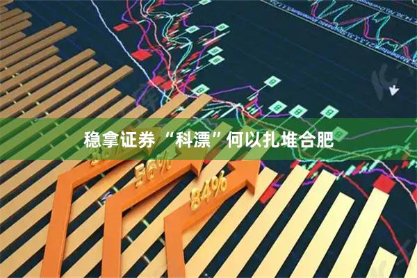 稳拿证券 “科漂”何以扎堆合肥